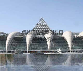 【PTFE膜結(jié)構】天津泰達市民文化廣場膜結(jié)構頂蓋