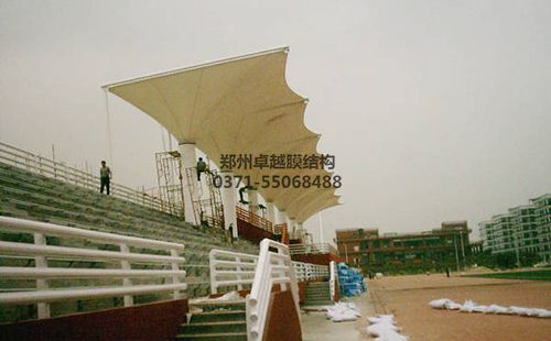 石家莊冀中醫(yī)學(xué)中等專(zhuān)業(yè)學(xué)校膜結(jié)構(gòu)看臺(tái)