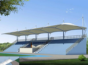 鶴壁膜結(jié)構(gòu)看臺【北大培文鶴壁中學等】設計方案