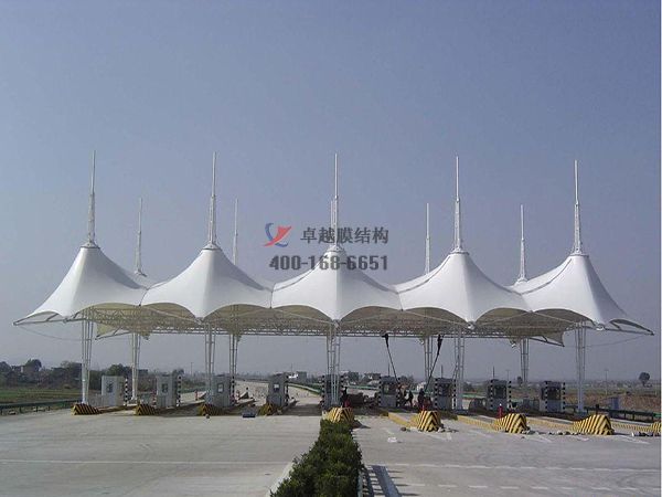 崇左高速收費站雨棚【專業(yè)廠家】景觀遮陽棚/服務區(qū)膜結(jié)構(gòu)充電站設計公司