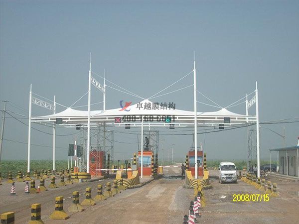 南寧市高速收費站雨棚【專業(yè)廠家】景觀遮陽棚/服務區(qū)膜結(jié)構(gòu)充電站設計公司