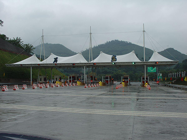 泉州高速收費站雨棚【專業(yè)廠家】景觀遮陽棚/服務區(qū)膜結(jié)構(gòu)充電站設計公司