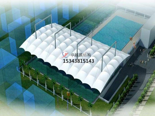 烏魯木齊門(mén)球場(chǎng)膜結(jié)構(gòu)頂蓋【直銷(xiāo)廠家】/網(wǎng)球/羽毛球館體育館設(shè)計(jì)公司施工案例