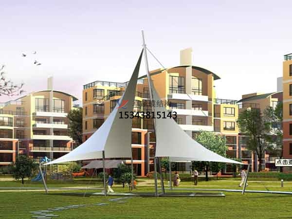 營口市<font color='red'>張拉膜結(jié)構(gòu)</font>景觀設(shè)計施工【案例圖片】