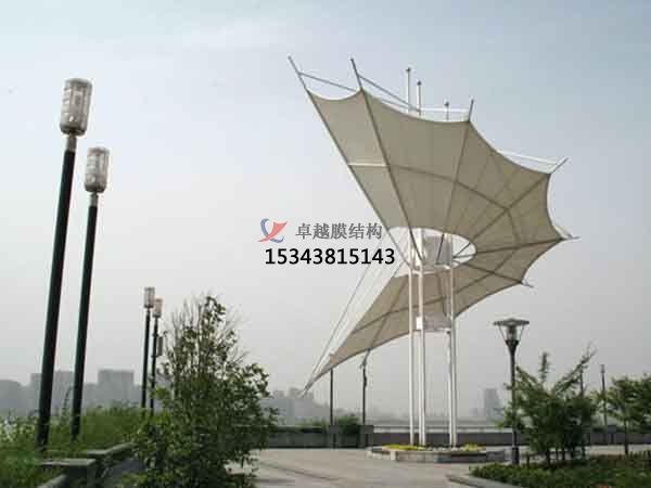 沈陽(yáng)<font color='red'>張拉膜結(jié)構(gòu)</font>景觀設(shè)計(jì)施工【案例圖片】
