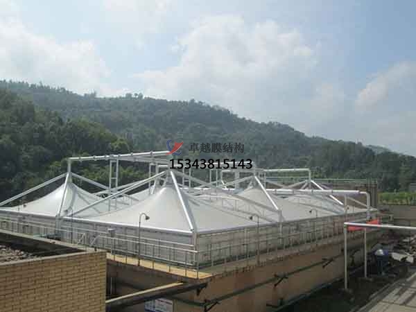 龍巖市污水池處理池膜結(jié)構封閉反吊膜加蓋設計公司【圖片】