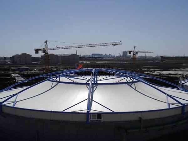 漳州污水池處理池膜結(jié)構封閉反吊膜加蓋設計公司【生產(chǎn)廠家】