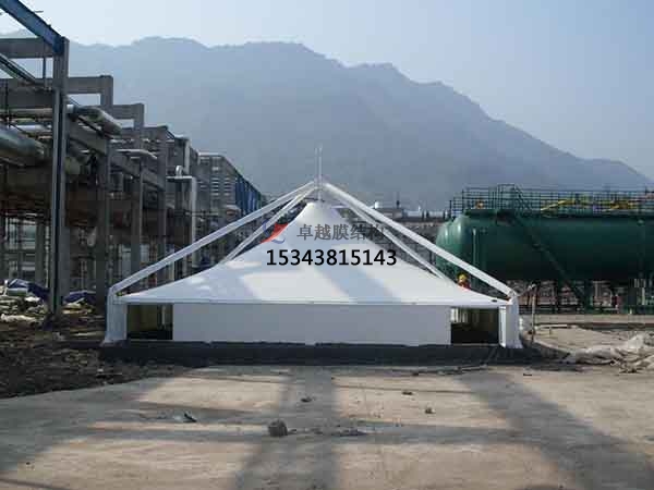 南平市污水池處理池膜結(jié)構封閉【案例】反吊膜加蓋設計公司