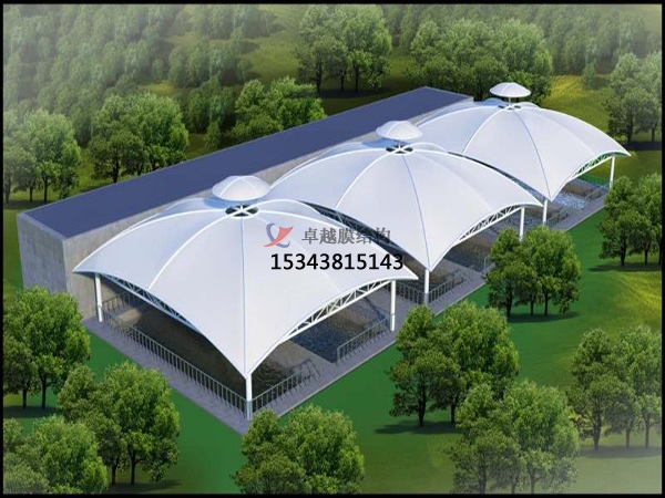 遂寧門球場膜結(jié)構罩棚【案例】設計公司