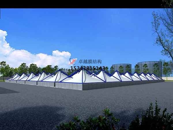 佳木斯市污水池處理池膜結構封閉【生產(chǎn)廠家】反吊膜加蓋設計公司 ?