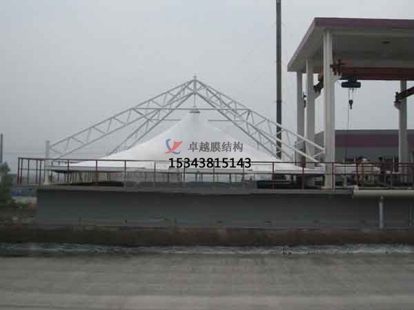 銀川市污水池加蓋圖片/膜結(jié)構(gòu)罩棚案例、設(shè)計(jì)