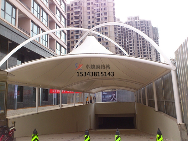 來賓膜結(jié)構(gòu)地下車庫(kù)入口