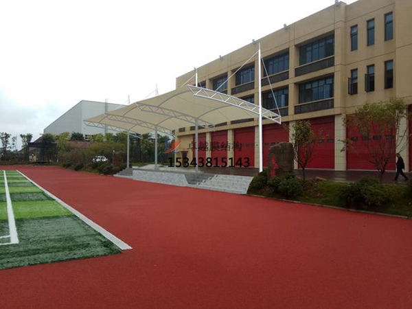 臨城膜結構看臺雨棚設計施工安裝