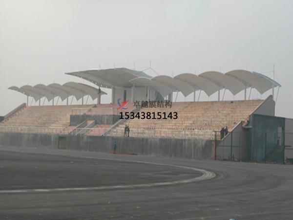 寧晉體育場看臺膜結構/舞臺罩棚【設計安裝】