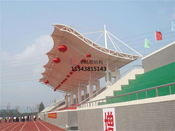 團(tuán)風(fēng)體育場看臺(tái)膜結(jié)構(gòu)/舞臺(tái)罩棚【生產(chǎn)安裝】