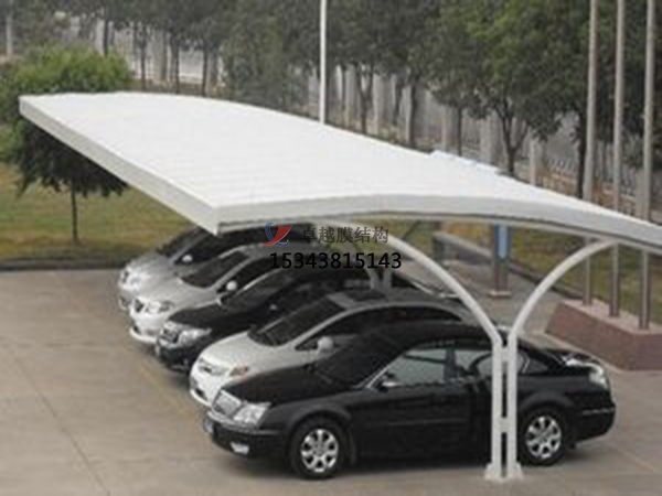 桐柏膜結(jié)構(gòu)停車棚【遮陽棚生產(chǎn)安裝】