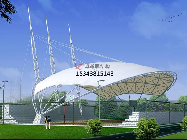 球場膜結(jié)構(gòu)【設計施工】