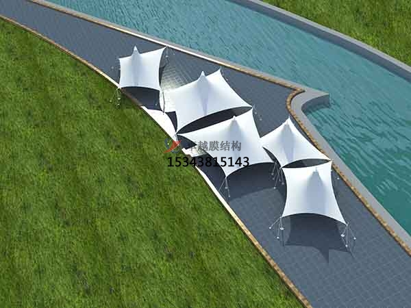 膜結(jié)構(gòu)罩棚膜材一種新興的建筑材料！