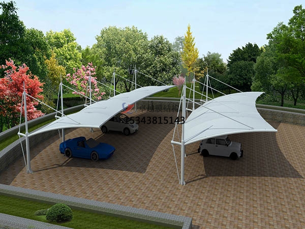 麻城膜結(jié)構(gòu)停車(chē)棚【雨棚遮陽(yáng)棚生產(chǎn)安裝】