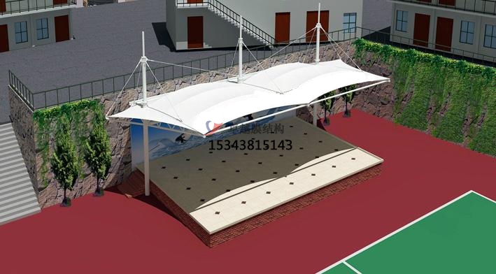 汝陽縣膜結(jié)構(gòu)看臺(tái)雨篷/主席臺(tái)/舞臺(tái)安裝專業(yè)生產(chǎn)廠家