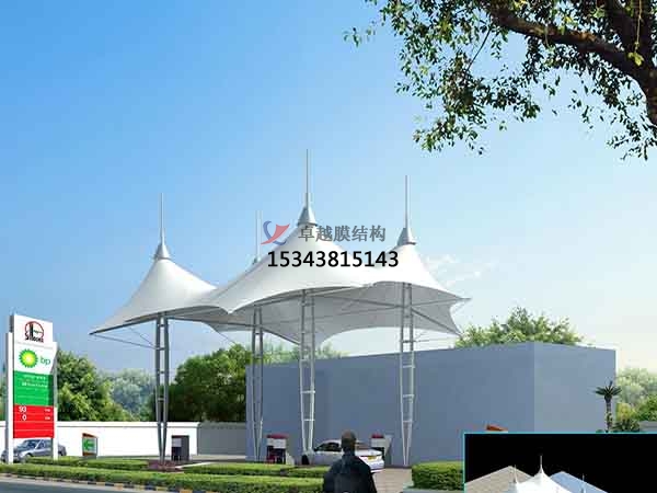 加油站膜結(jié)構(gòu)具備哪些優(yōu)勢？