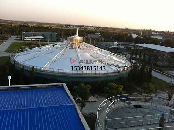 為什么膜材能做污水池密封罩？