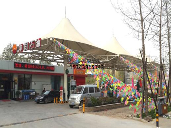 洛寧膜結構加油站【生產(chǎn)設計】施工安裝