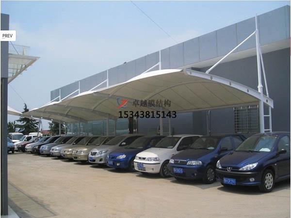 鄭州<font color='red'>膜結(jié)構(gòu)車棚</font>在設(shè)計(jì)安裝中要做到符合實(shí)際情況