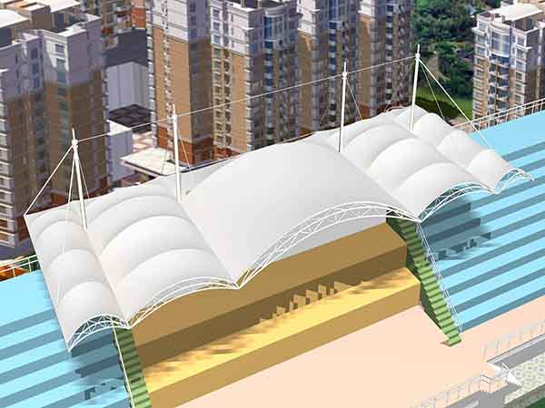 膜結構看臺發(fā)展很快的原因