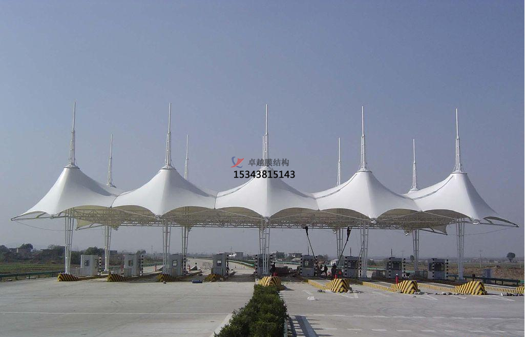 鄭州膜結構收費站棚