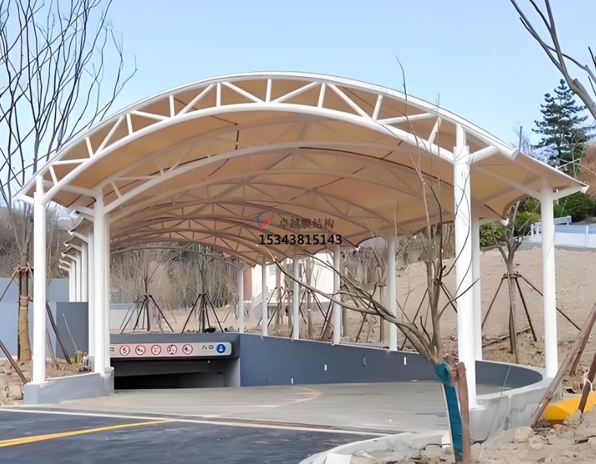 綏化膜結(jié)構(gòu)公司【地下車(chē)庫(kù)出入口雨棚】綏化膜結(jié)構(gòu)廠家