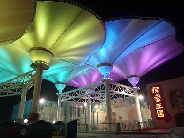 PVC膜材、PVDF膜材料、ETFE膜材、PTFE膜結(jié)構(gòu)有什么區(qū)別？