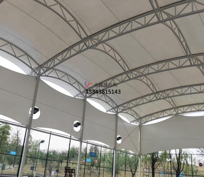 網(wǎng)球場(chǎng)膜結(jié)構(gòu)