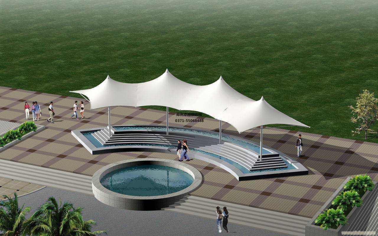 鄭州卓越公司安裝的高爾夫膜結(jié)構(gòu)怎么樣？