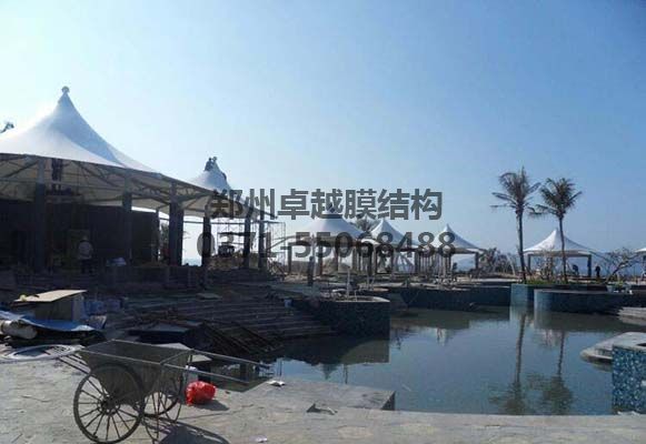 大型收費站膜結(jié)構(gòu)褶皺問題的具體分析