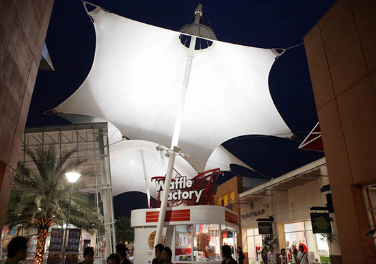 關(guān)于膜結(jié)構(gòu)雨棚設(shè)計的日常知識